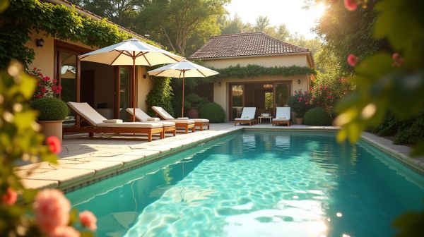 Où louer une maison avec piscine chauffée pour des vacances relaxantes ?